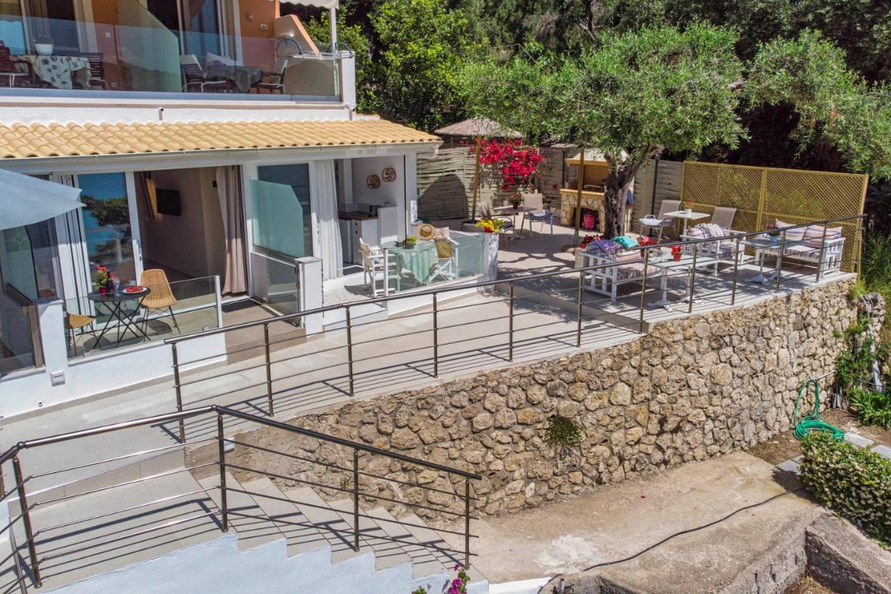 Appartement Domus Napoleon à Paleokastrítsa Extérieur photo